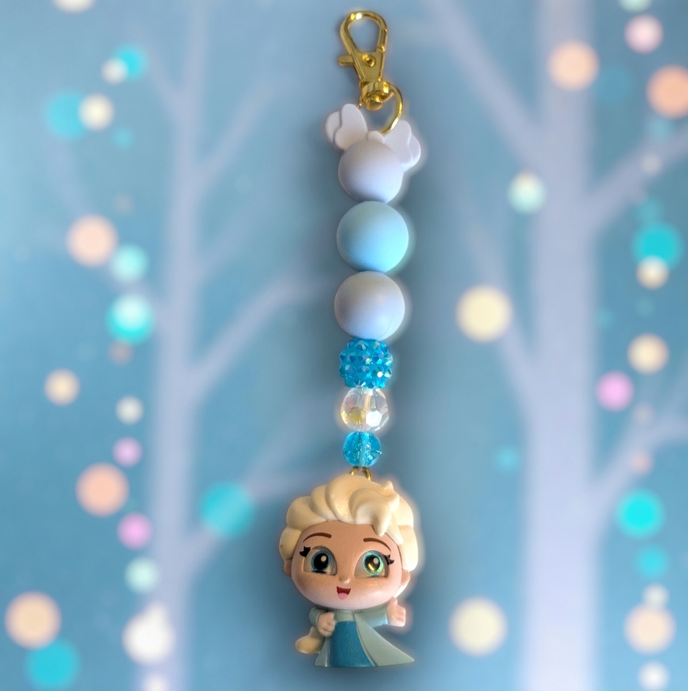 Handmade Elsa Bag Charm/ Keychain